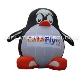 Cartoon1-814 Dibujos animados inflables de pingüinos