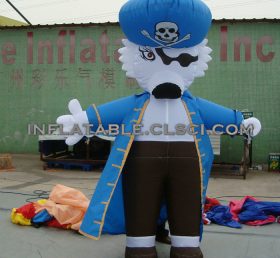 M1-202 Pirate inflable móvil caricatura