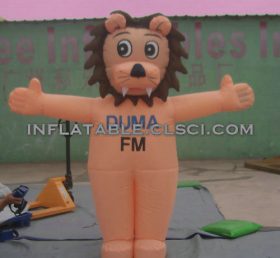 M1-255 Lion inflable mover dibujos animados