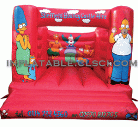 T2-1220 Trampolín inflable Simpson