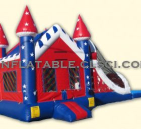 T2-2161 Trampolín inflable americano