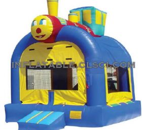 T2-2239 Trampolín inflable Thomas Train