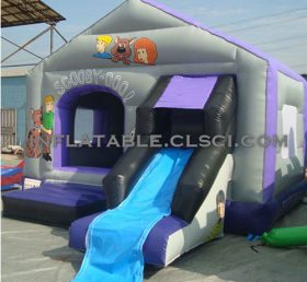 T2-2645 Trampolín inflable Scooby