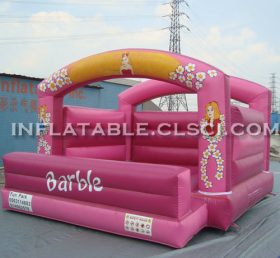 T2-2689 Trampolín inflable rosa