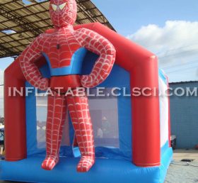 T2-2742 Spider-Man superhéroe inflable trampolín