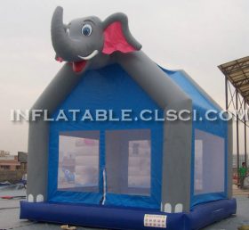 T2-2876 Trampolín inflable elefante