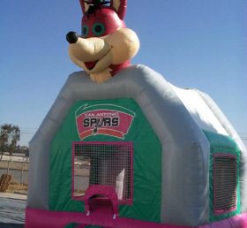 T2-350 Trampolín inflable Fox