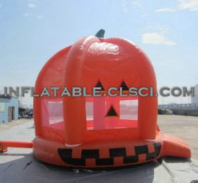T2-354 Calabaza inflable de Halloween trampolín