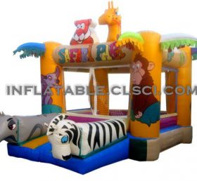 T2-721 Trampolín inflable animal