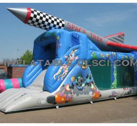 T2-778 Trampolín inflable cohete