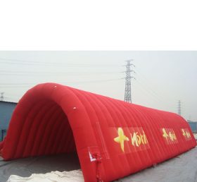 Tent1-364 Tienda de túnel inflable roja