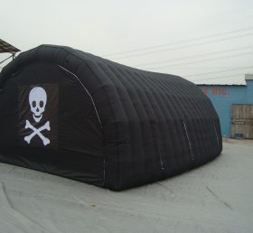 Tent1-384 Tienda inflable negra