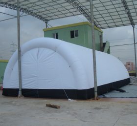 Tent1-43 Tienda inflable blanca