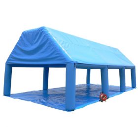 Tent1-455 Tienda inflable azul