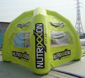 Tent1-437 Tienda inflable amarilla
