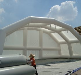 Tent1-282 Tienda inflable gigante al aire libre tienda blanca