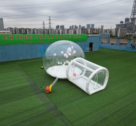 Tent1-505 Tienda de burbujas de túnel transparente carpa de camping al aire libre