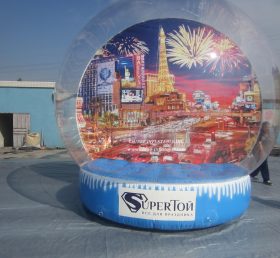 T2-3409 Bubble snowball guardaespaldas de Navidad