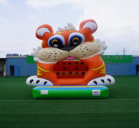 T2-3414 Tiger Cartoon Children's Inflable Castle Bounce House