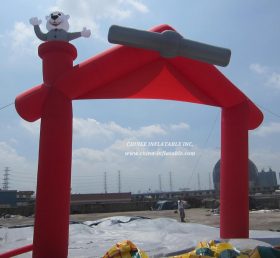 Arch1-177 Bear arco inflable