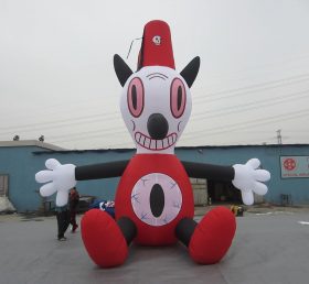 Cartoon2-092 Dibujos animados gigantes inflables de Halloween de 6 metros de altura