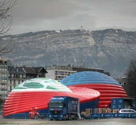 Tent3-004 Tienda inflable Viaje de experiencia europea