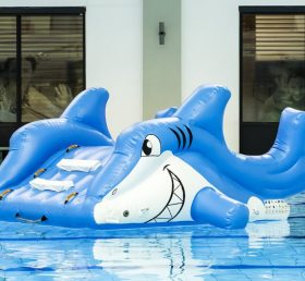 WG1-008 Juego de piscina de parque acuático inflable Shark