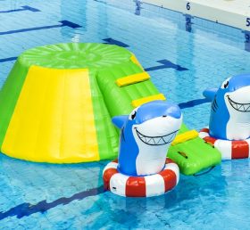 WG1-015 Juego de piscina de parque acuático inflable Shark
