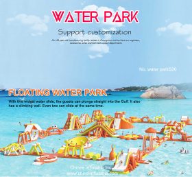 S20 Isla de agua del parque acuático del parque acuático inflable