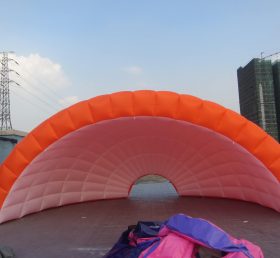 Tent1-603 Tienda inflable gigante naranja