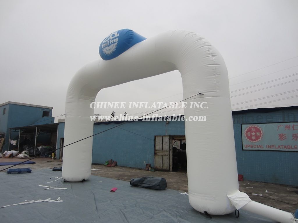 Arch2-045 Giant White Inflatable Arches