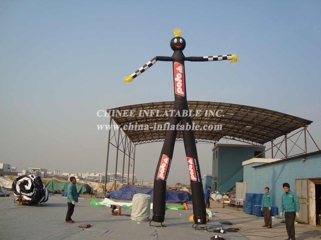 D1-25 High Inflatable Air Dancer Tube Man For Outdoor Activity