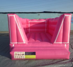 T2-3354 Casa de rebote inflable rosa