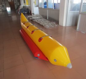 WG-01-4P Juego de deportes inflables de agua de bote de plátano