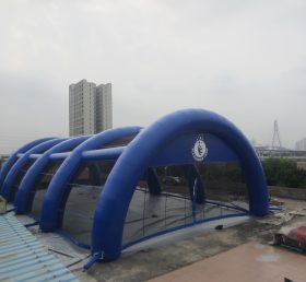 Tent1-522 Tienda inflable azul gigante