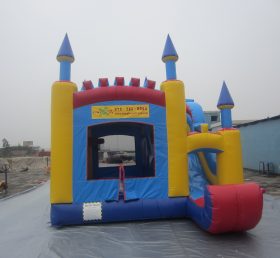 T5-335 Castillo de salto inflable al aire libre Casa Boucer