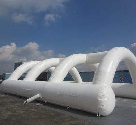 Arch2-356 Arco blanco gigante inflable
