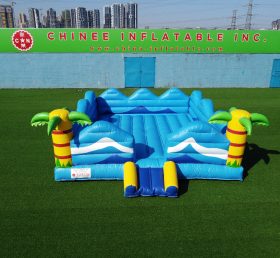 T2-5007 Trampolín inflable, trampolín inflable, paseo lunar