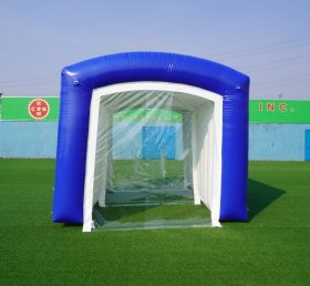 Tent2-1006 Tienda sellada inflable con diafragma transparente interno