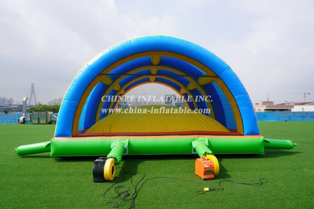 T11-1316 Air Mountain With Roof Inflatable Sport Game Kids Party Game