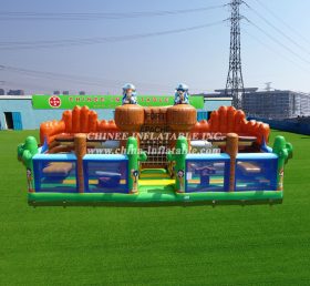 T6-703 Fort Apache Jeu inflable 15 metros