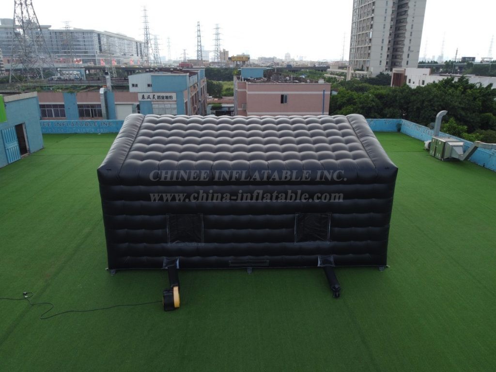 Tent1-704A Black Inflatable Party Tent