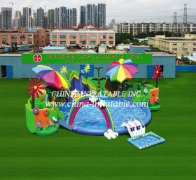 Pool2-578 Piscina inflable gigante tropical