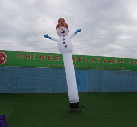 D2-173 Bailarines de aire de muñeco de nieve inflable