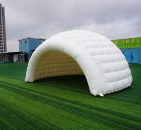 Tent1-4224 Tienda de domo inflable blanca