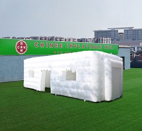 Tent1-4258 Tienda de cubo inflable duradera al aire libre blanca