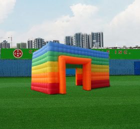 Tent1-4321 Tienda de cubo inflable Rainbow
