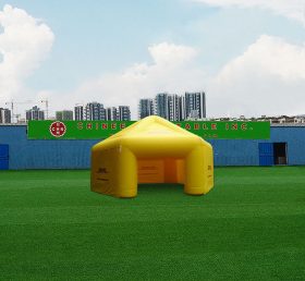 Tent1-4429 Tienda inflable amarilla