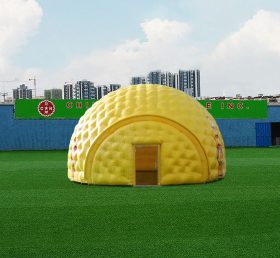 Tent1-4507 Cúpula inflable amarilla