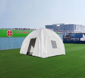 Tent1-4563 Tienda de cúpula de araña blanca pura